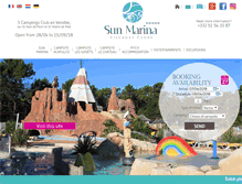 Tablet Screenshot of en.sunmarina.com
